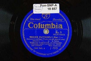 Madam Butterfly (act 1) : Nessuno si confessa (There's no one cares to own) / (Puccini)