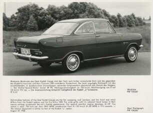 Opel "Kadett Coupé" der Adam Opel AG