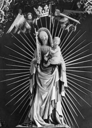 Madonna auf der Mondsichel
