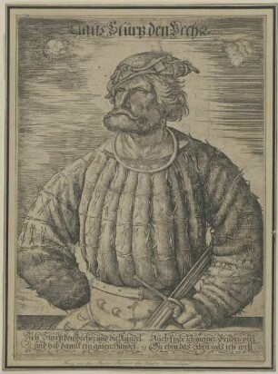 Bildnis des Kunz von der Rosen als Klaus Störtebeker