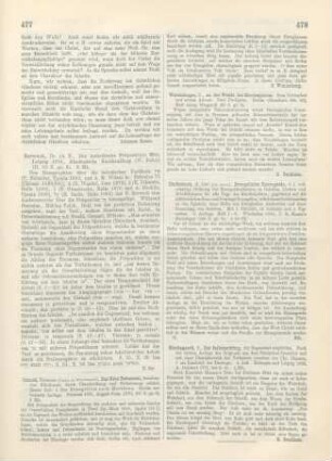 478 [Rezension] Werckshagen, C., An der Wende des Kirchenjahres
