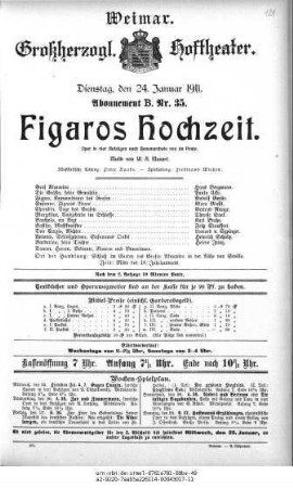 Figaros Hochzeit