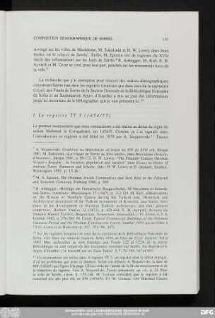 I. Le registre TT 3 (1454/55)