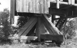 Mockrehna-Langenreichenbach. Bockmühle bei der ehem. Feldmühle, Detail