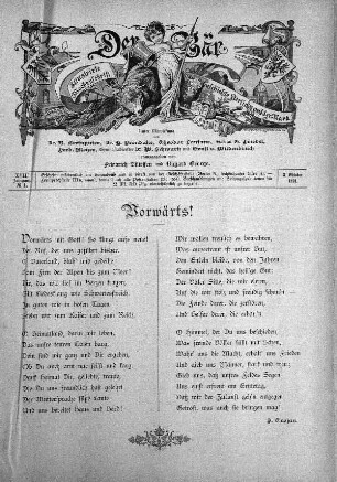 Nr. 1, 03.10.1891