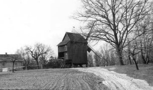 Neschwitz-Saritsch. Bockmühle, Baujahr 1733 (1953 restauriert, 1977 nach Luga umgesetzt)