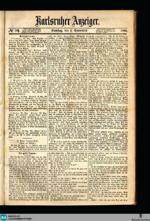 Karlsruher Anzeiger, [No. 206]