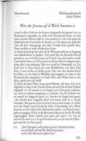 Wie de Jessus uf d Welt kumm is