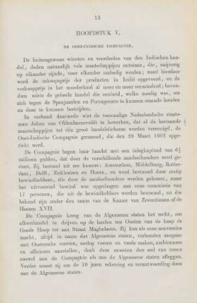 Hoofdstuk V. De Oost-Indische Companie