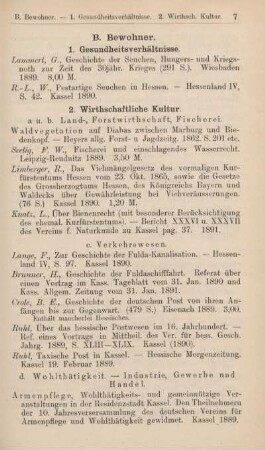 2. Wirthschaftliche Kultur.