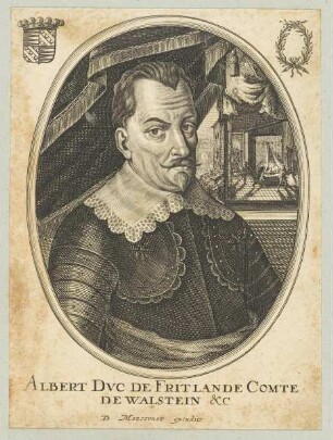 Bildnis des Albert Dvc de Fritland e Comte de Walstein