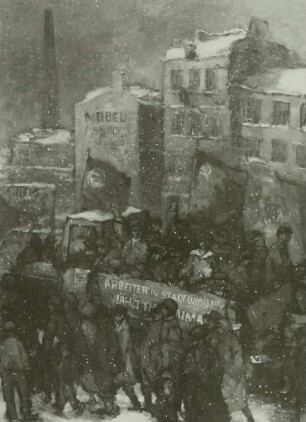 Demonstration für Ernst Thälmann