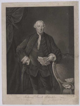 Bildnis des Johann Jacob Schickler