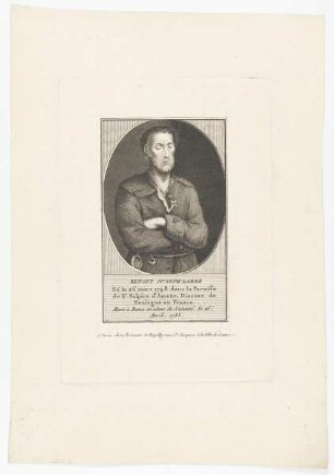 Bildnis des Benoit Joseph Labre