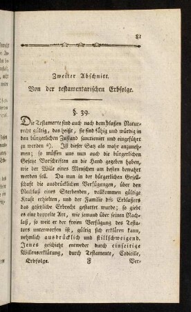 81-147, Zweiter Abschnitt.