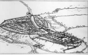 Friedberg (Wetteraukreis), Lageplan / schematische Stadtansicht von Friedberg