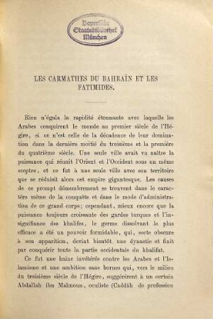 Mémoires d'histoire et de géographie orientales, 1