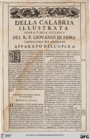 Discorso primo