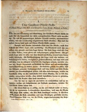 Journal für die Baukunst : in zwanglosen Heften. 4. 1831