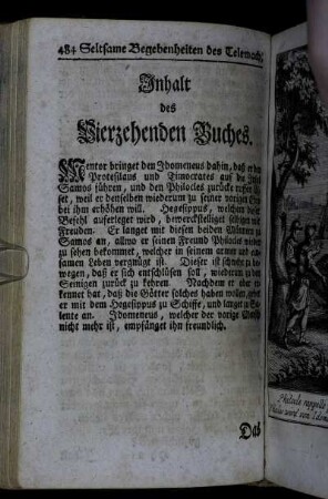 Inhalt des Vierzehenden Buches. - Das Vierzehende Buch.