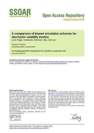 A comparison of biased simulation schemes for stochastic volatility models