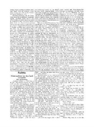 Feuilleton. Stimmungsbilder aus dem Landschulgebiet