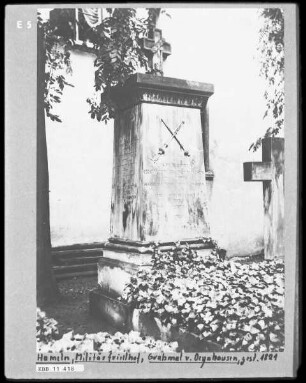 Grabmal für Oeynhausen (gestorben 1821)