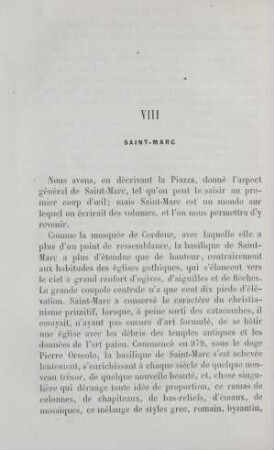 VIII Saint-Marc