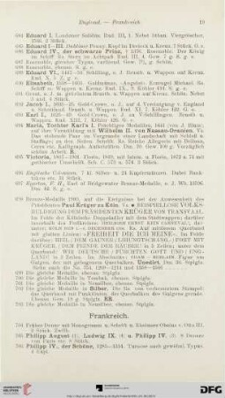 Frankreich (Nr. 704-754)