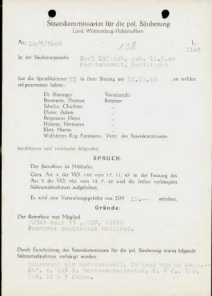 Lillich, Karl