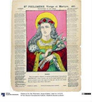 Ste. Philomène, Vierge et Matyre.
