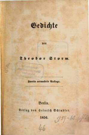 Gedichte