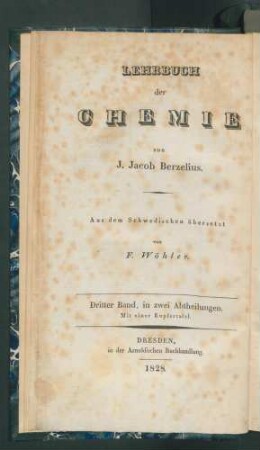 Forts. Lehrbuch der Chemie... Bd 3,2