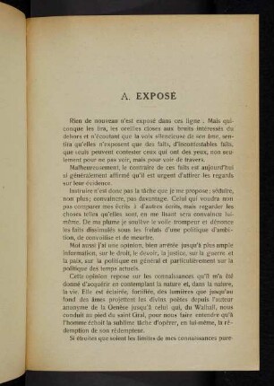 1-4, A. Exposé
