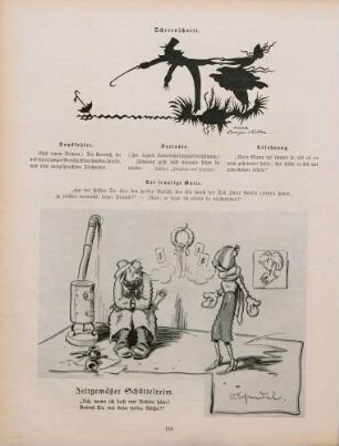 "Scherenschnitt" "Zeitgemäßer Schüttelreim"