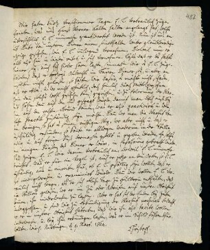 487r-487v, [über] Hanß Werner Calben. Auch an Pfalzgraf Wolfgang, Hessen u. Sachsen. 1564.