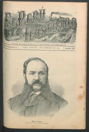 [Retrato de] Rafael Tomba : Director de la Compañía del mismo nombre
