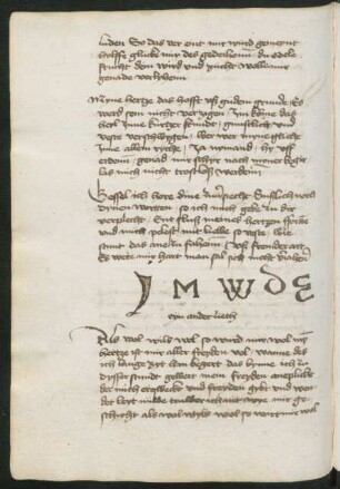 Lied 'Als wol wils wol, so würd mir wol' (Nr. 72)