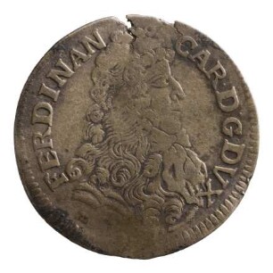 Münze, 5 Soldi, 1689
