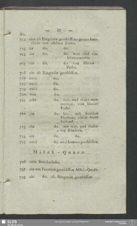 Milch-Quarz