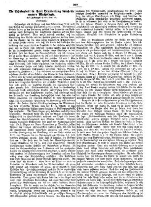 Die Schularbeit in ihrer Beurteilung durch die neuere Psychologie. (Fortsetzung)