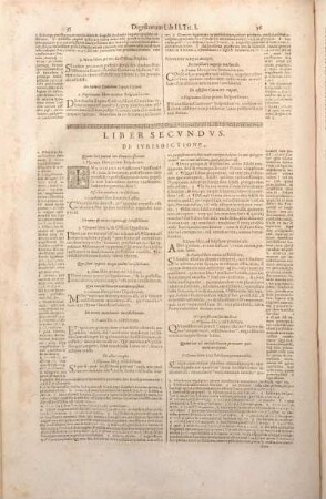 Liber Secvndvs. De Ivrisdictione.