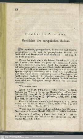 VI. Zimmer - Geschichte des europäischen Südens