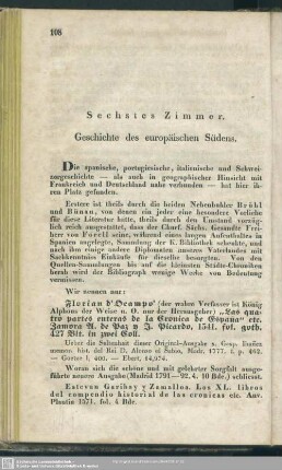 VI. Zimmer - Geschichte des europäischen Südens