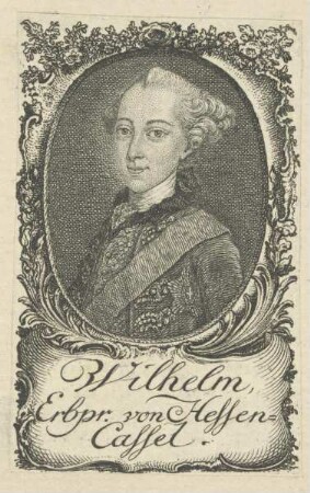 Bildnis Wilhelm VIII., Landgraf von Hessen-Kassel