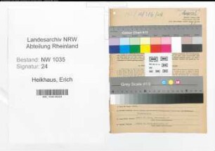 Entnazifizierung Erich Heikhaus , geb. 23.01.1902 (Steiger)