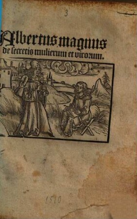 Albertus magnus de secretis mulierum et virorum