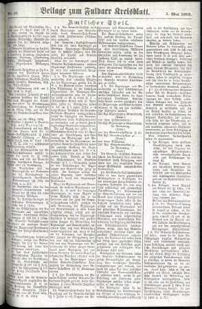 Zweite Ausgabe vom Donnerstag, den 05. Mai 1892.