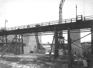Wehrbaustelle Goßmannsdorf/Main