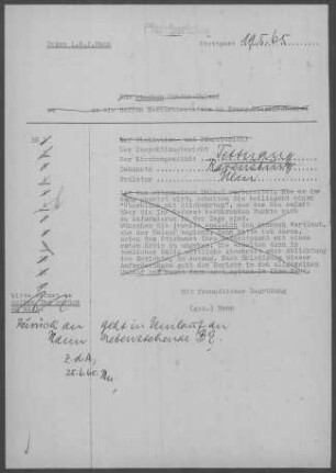 Tettnang mit Nebenorten: Inspektionsbericht 1965